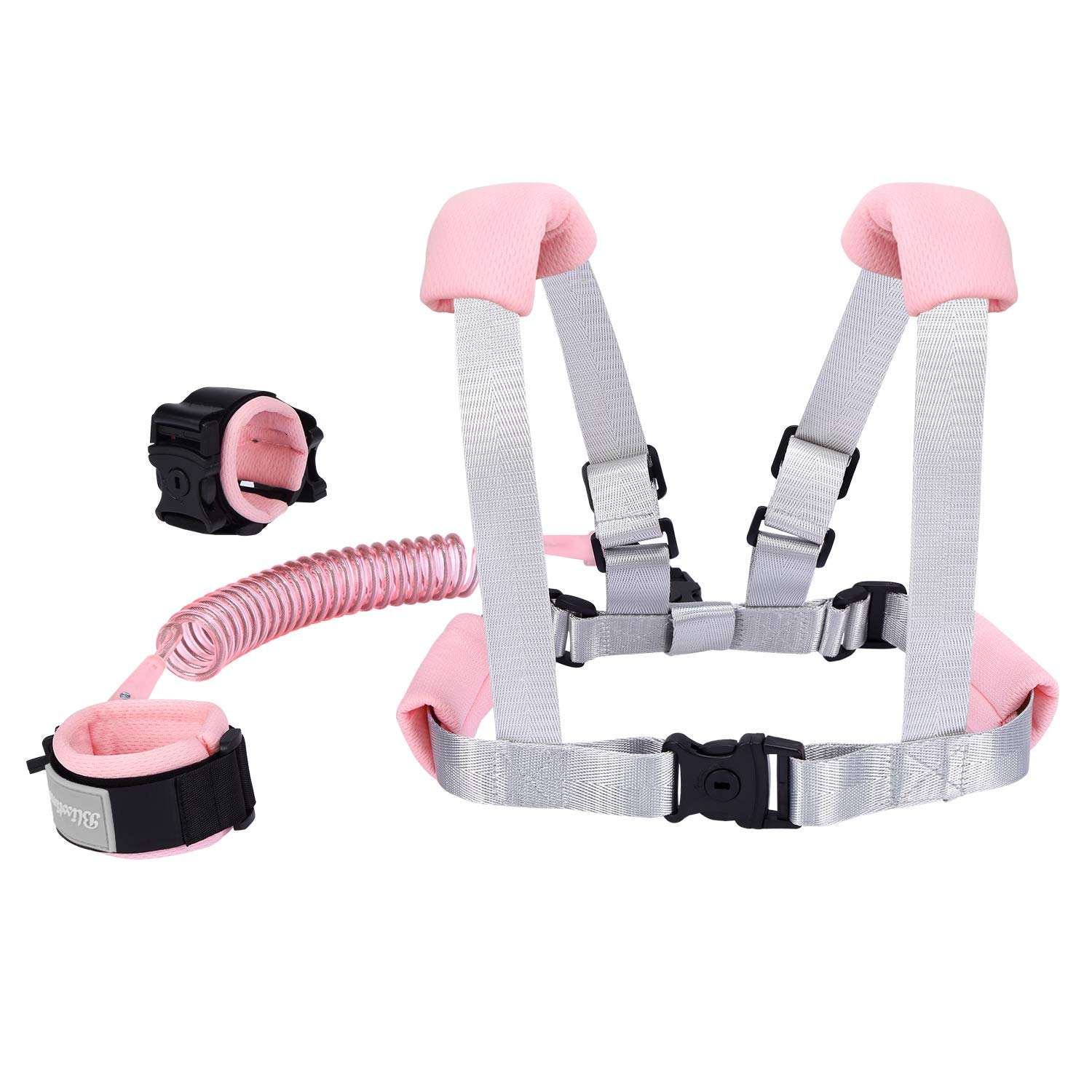 Kids Anti-Lost Safety Harness Leash Children's Walking Wrist Cuff Link