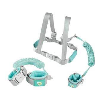 Green Toddler Safety Harness & Leash Anti-Lost Wrist Link Walking