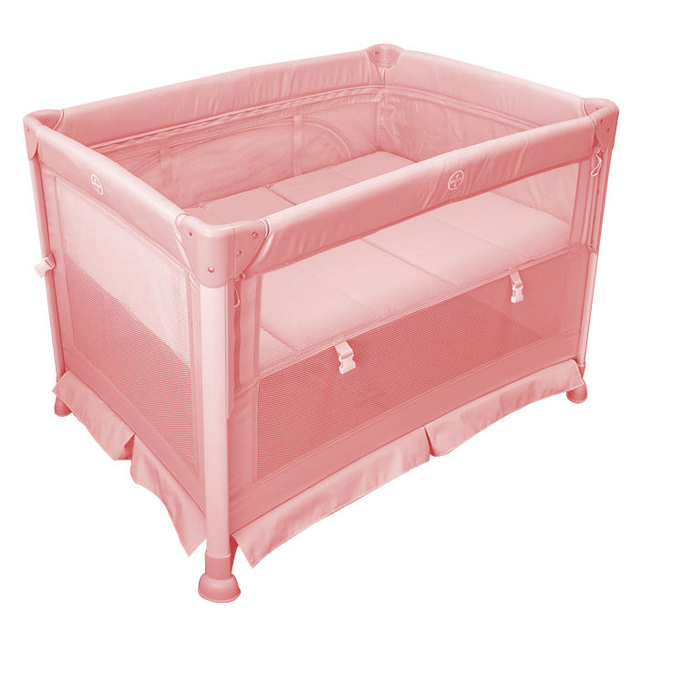 Folding Kid`s Cot Classic Child Travel Bed Bedside Crib Sleeper Baby