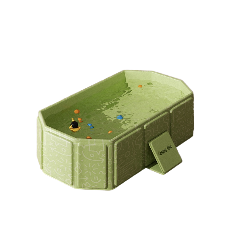 Large Size 0-5 Year Old Baby Comfortable Folding Bathtub with