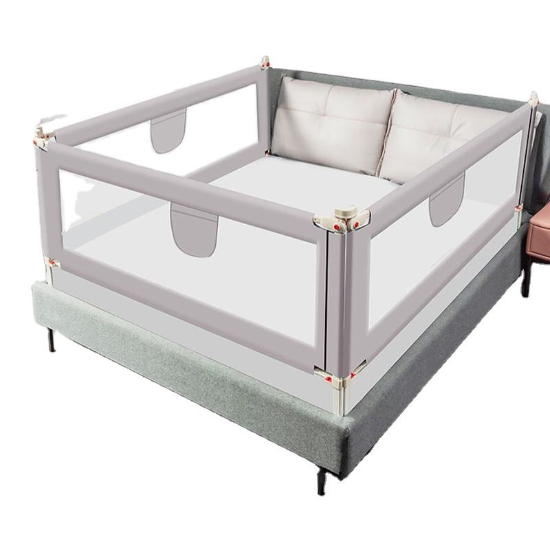 Factory Removal Adjustable Baby Bed Bumper Fence Guard Safety Side Rail