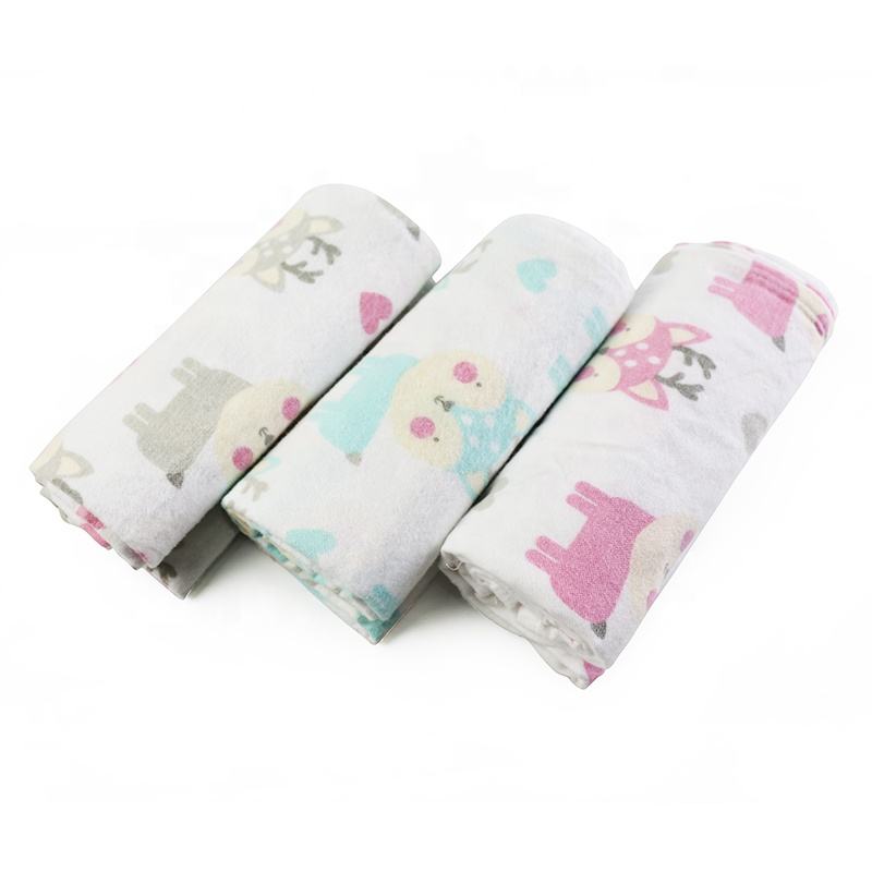 Baby Wrap Blankets Newborn Diaper 100% Cotton Flannel Baby Swaddles