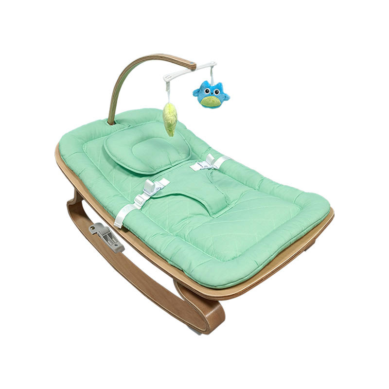 Baby Wooden Swing Infants Baby Cradle Rocking Chair Newborn Products