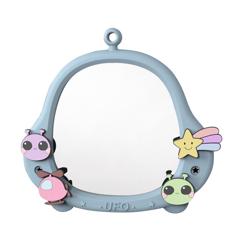 Shape Rear Facing View Baby Mirror Back Seat Baby Car Seat Mirror Huge