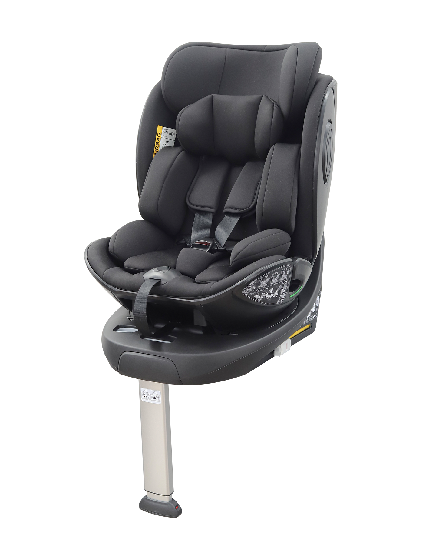 360 Rotation Baby Car Seat, Safety Certified Convertible Car Seat for