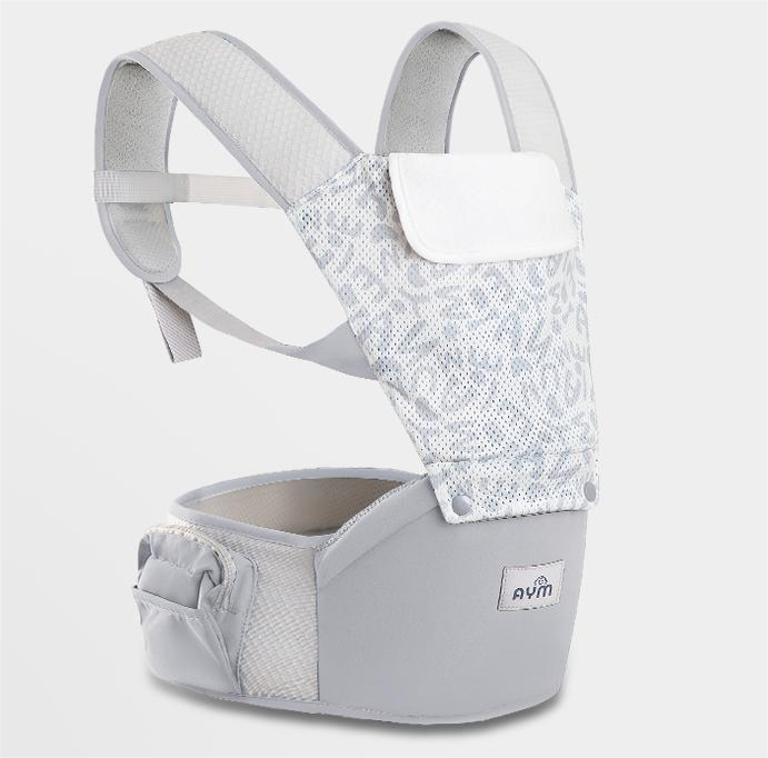 Ergonomic Safety-Certified Baby Wrap Carrier Porte Bebe On-The-Go