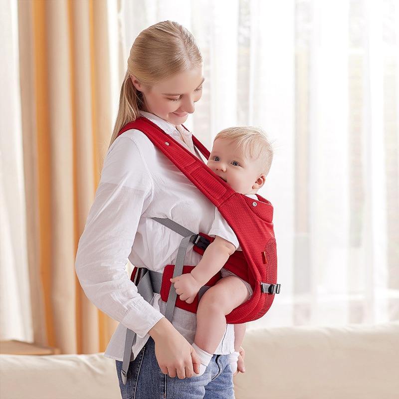 New Design Ergonomic Baby Carrier 6 in 1 Cotton Soft Infant Baby