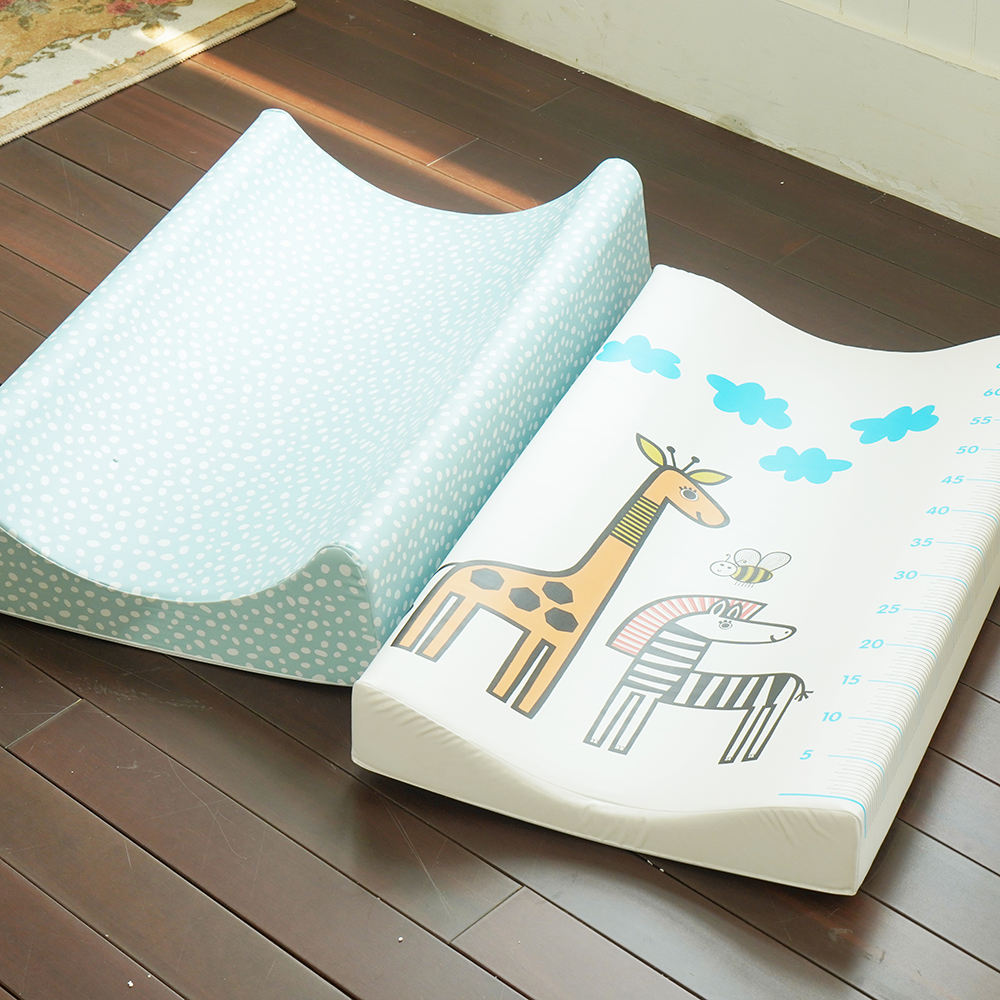 Huihe Waterproof Changing Pad PVC Baby Mat Sponge Baby Pad Newborn