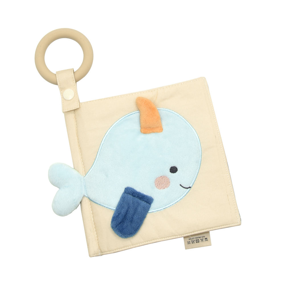 Soft Activity Early Education Soft Cloth Book Crinkle Baby Soft Books
