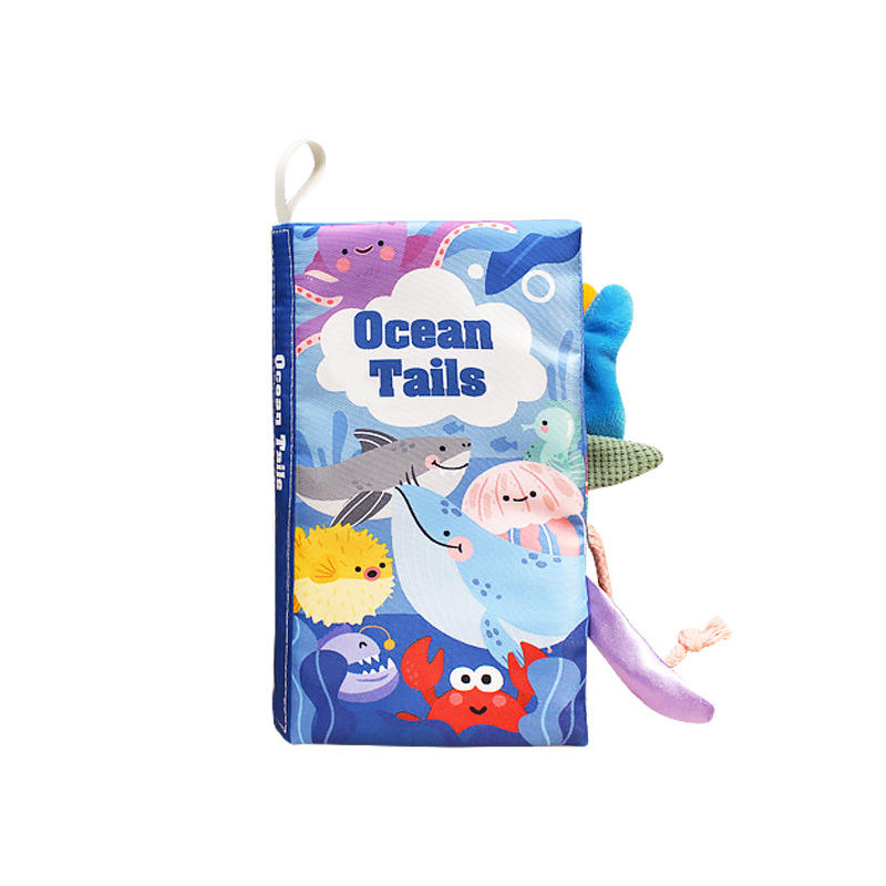 Baby Books Toys, Touch and Feel Cloth Soft Crinkle Books for