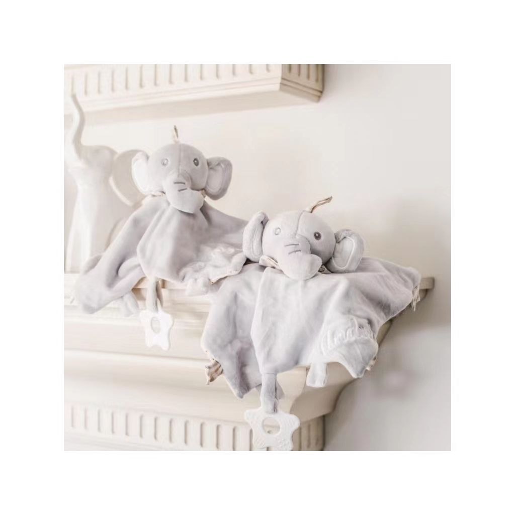 Latest Neutral Newborn Comforter Lovey Security Blanket Baby with