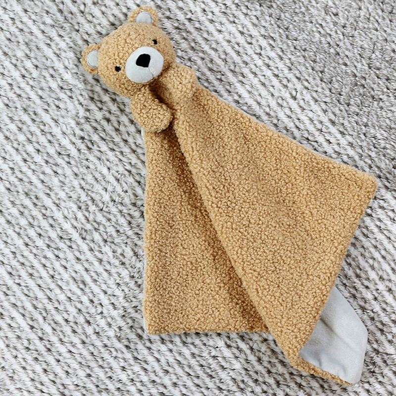 Baby Security Blanket Plush Animal Stuffed Toys Baby Comforter Soft