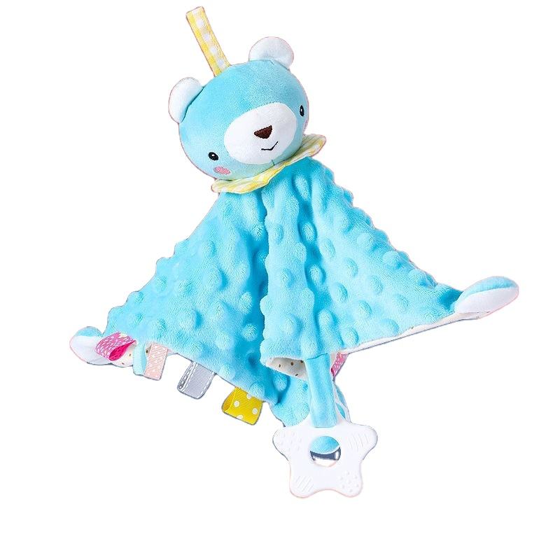 Newest Design Plush Baby Comforter Blanket Minky Dots Security Blanket