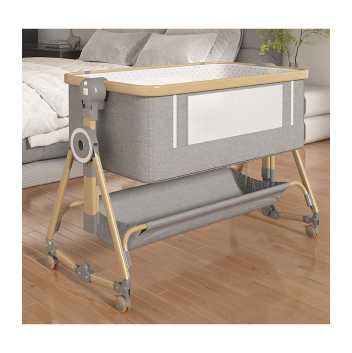 Foldable Child Kid Crib Bed Infant Crib Newborn Baby Cradle Travel Cot