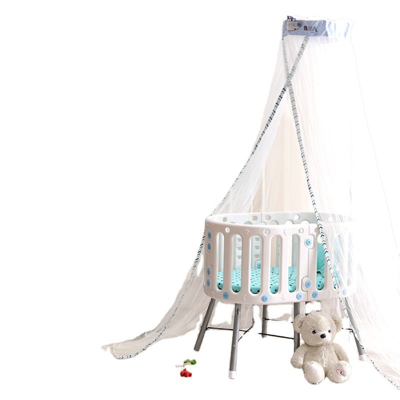 Multifunction European style folding babi bed baby crib