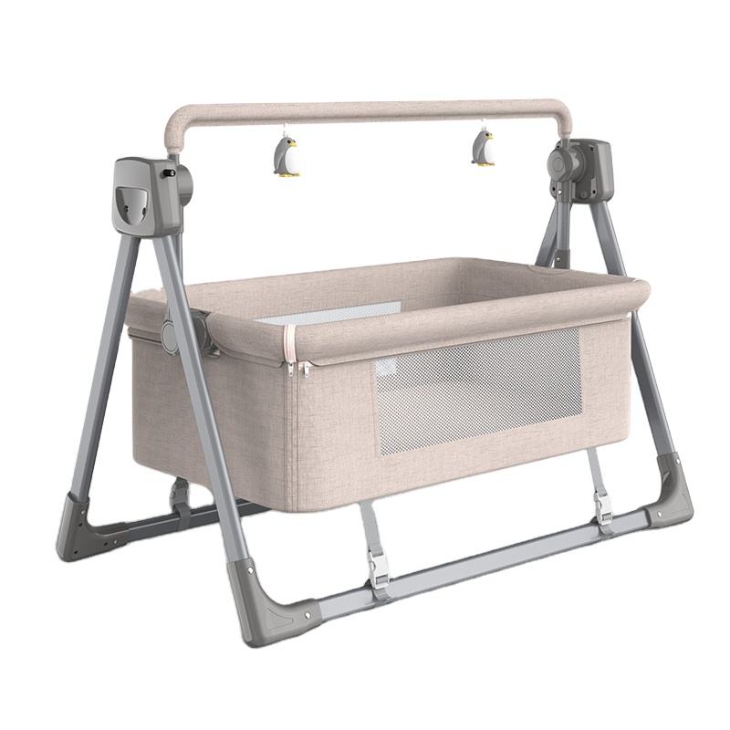 Baby Cribs Folding Bedside Folding Cradle Baby Swing Baby