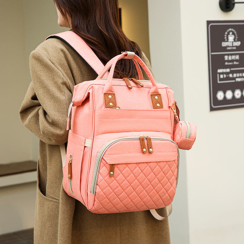 Baby Diaper Backpack Extra-Large Capacity Parenting Care Storage Bag