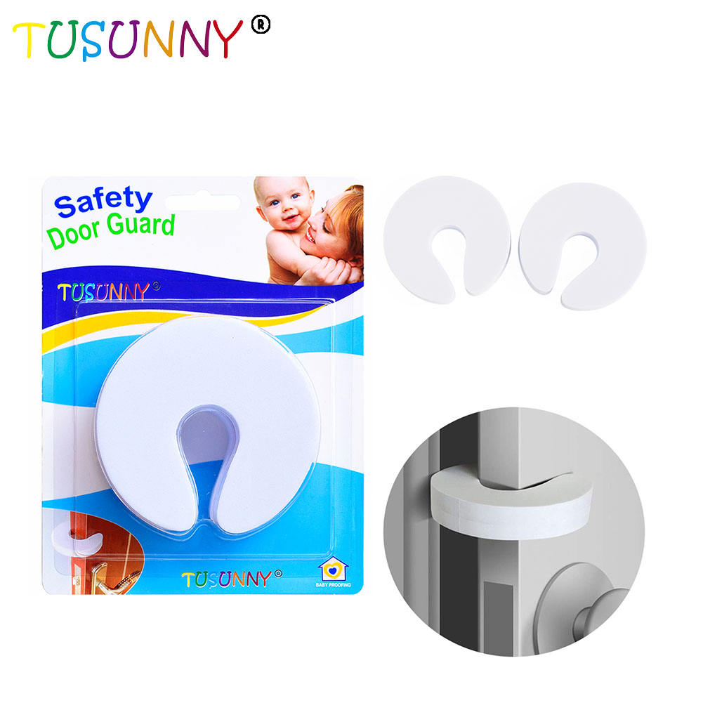 Soft Baby-use Door Pinch Guard Household Baby Safety Door Stopper Soft