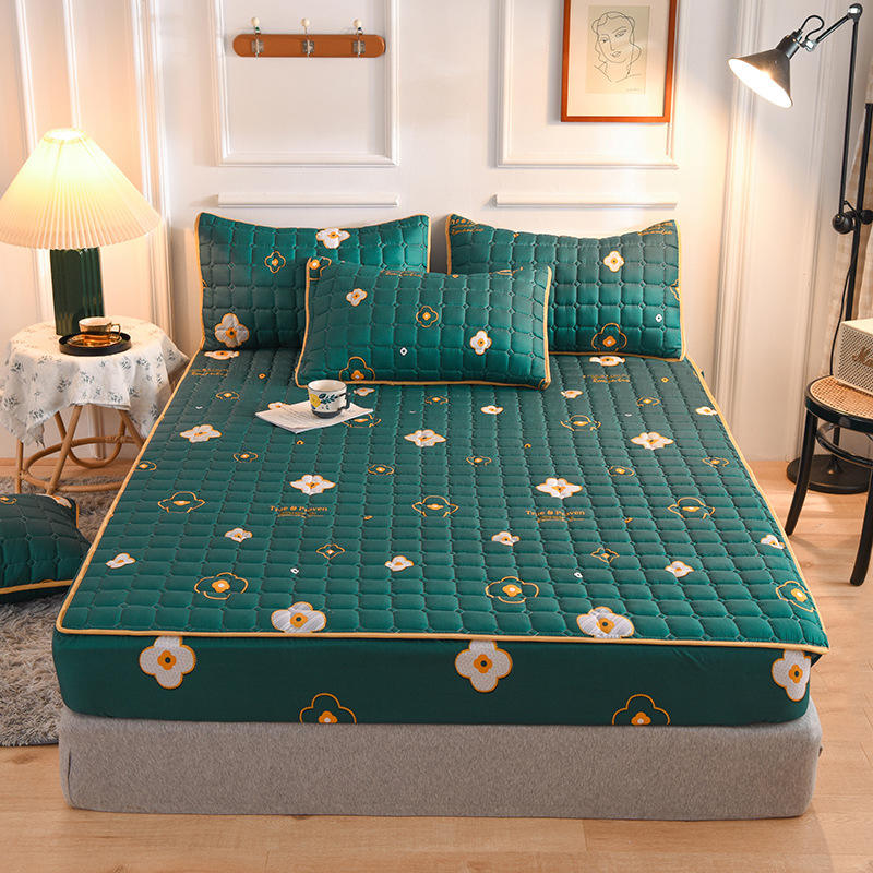 100% Waterproof Printed Quilted Mattress Protector Single Size
