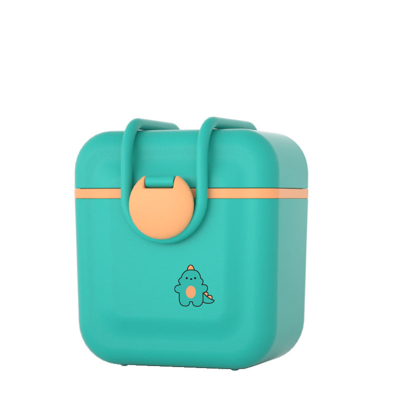 2022 New Design Cute Shape Baby Milk Powder Storage Box Baby Snack