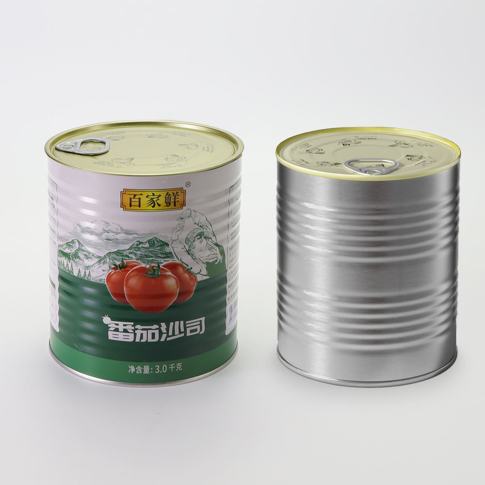 Tin Boxes Empty Food Can Tinplate Metal Spice Containers for Candy