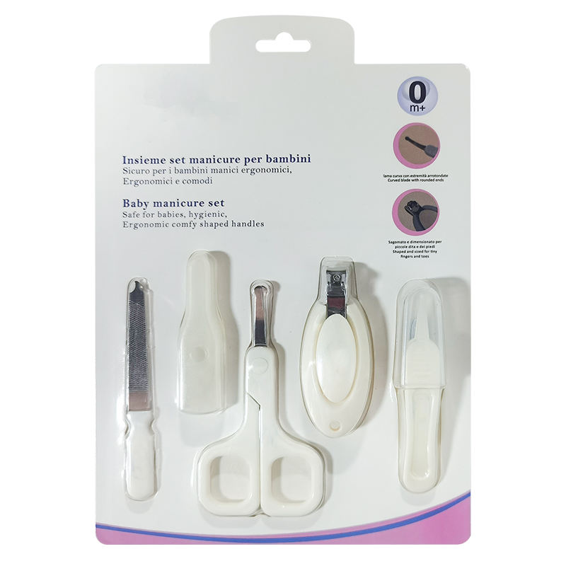 New Style Personalized 4 Pcs Baby Care Kit Grooming Newborn Safety Set