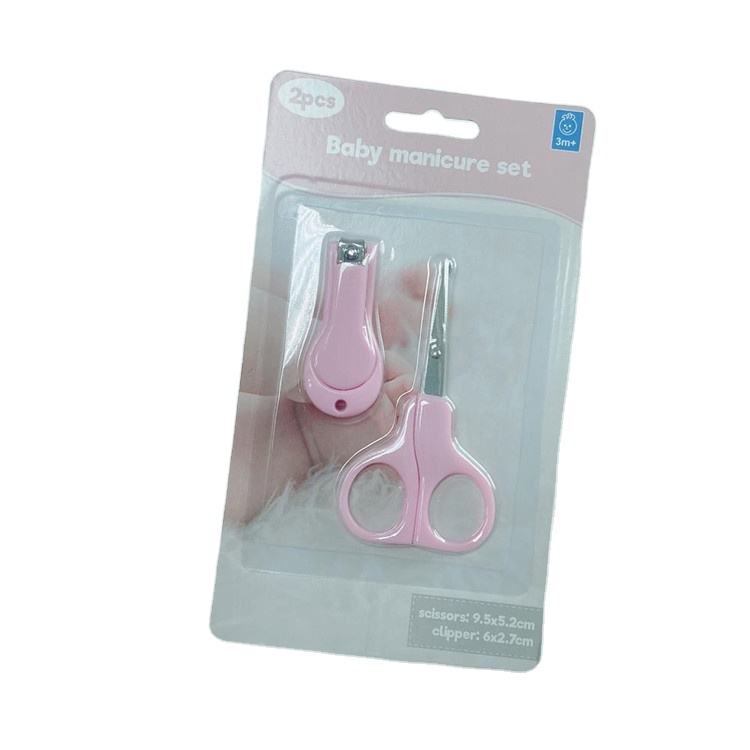 Baby Care Nail Cutter Clippers Kit Nail Ssissor Manicure Set With