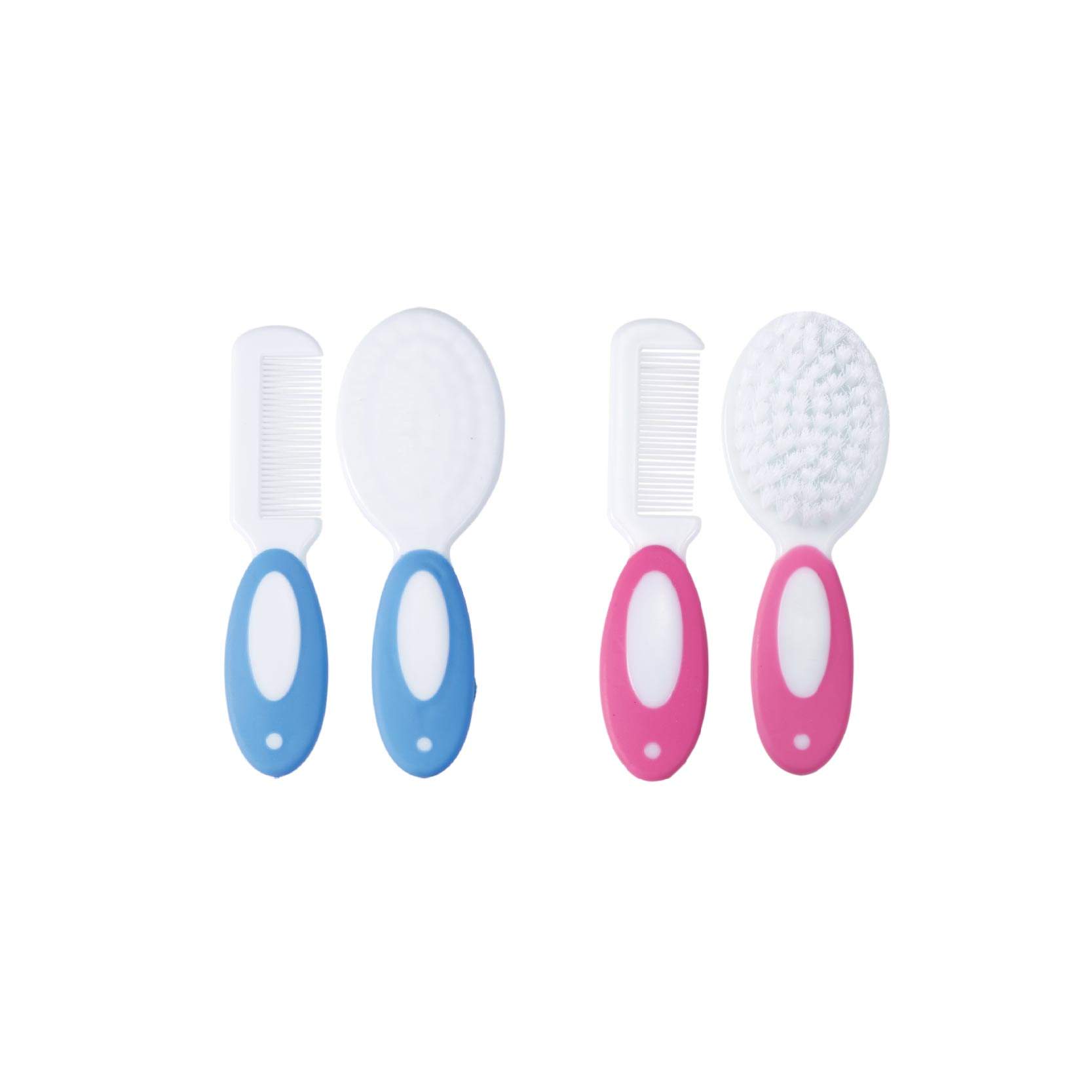 New Born Baby Comb and Brush Set With Soft Bristles