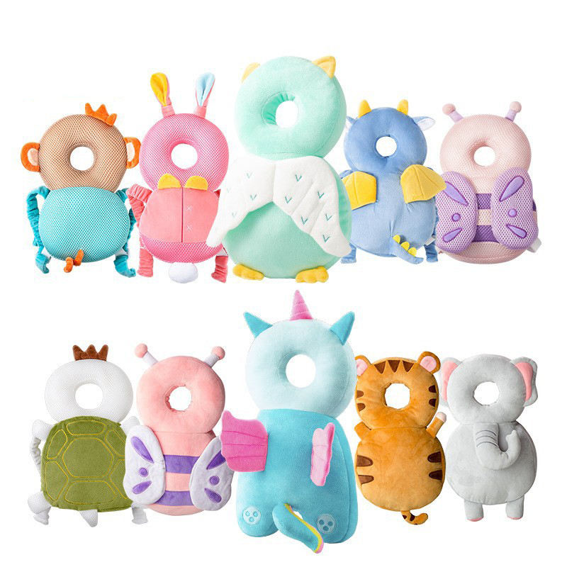 For Walking Crawling Baby Head Protector Safety Backpack Security