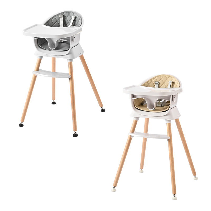 6 in 1 Baby High Chair,Adjustable Convertible Infant Baby Feeding Chair