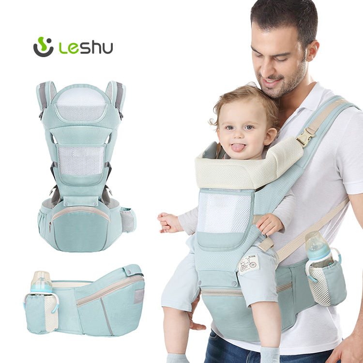 Product Cotton Baby Carrier Ergonomic 6 in 1 Hipseat Baby Wrap Sling