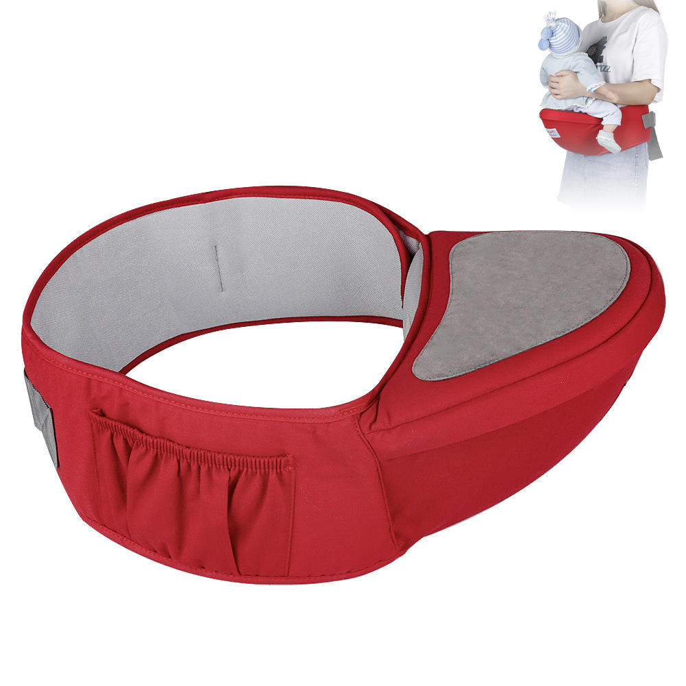 New Style Infant Hip Seat Baby Carrier Waist Stool With Pockets &
