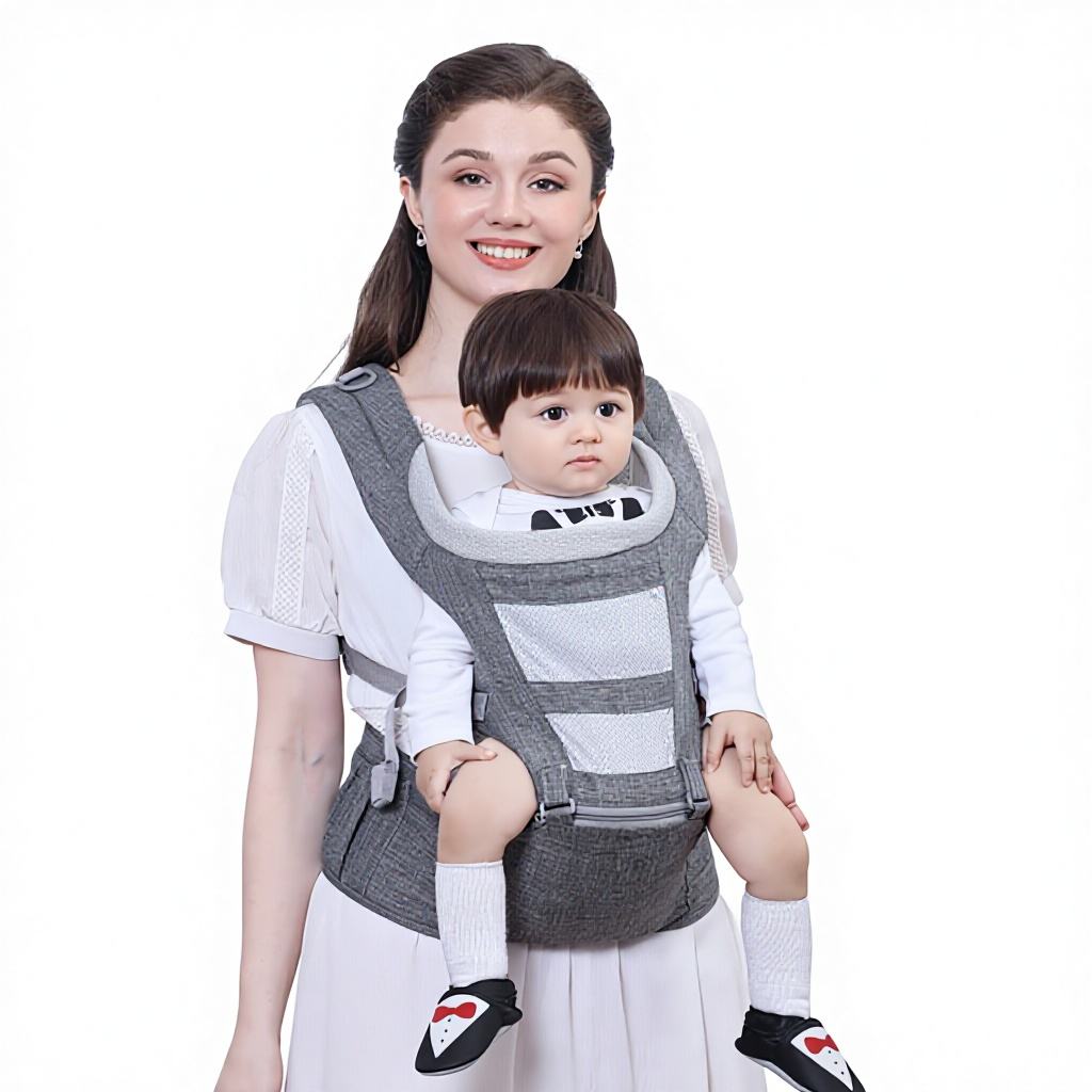 Breathable Plastic Foldable Waist Stool Baby Protective Hip Seat