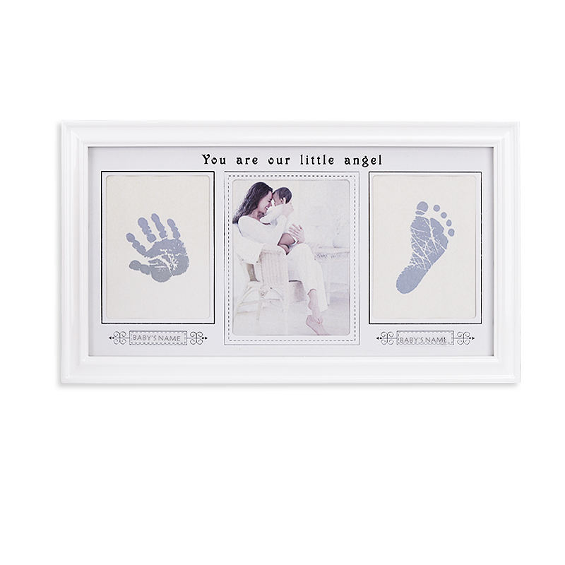 Design Handprint Footprint Keepsake Clay Kit with Included Safe