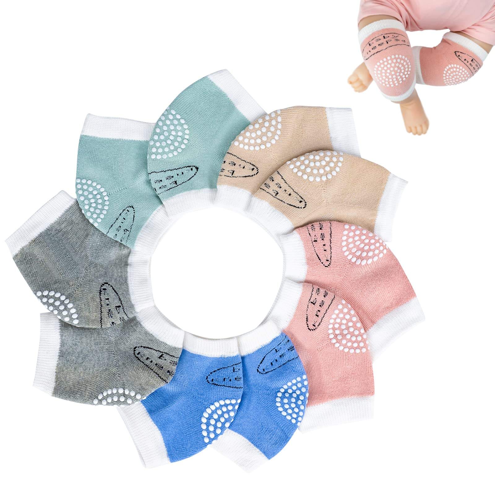 Factory Cotton Anti-Slip Toddler Baby Knee Support for Crawling &