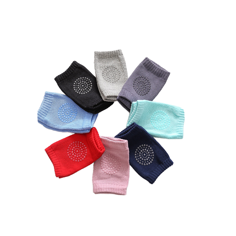 Factory Supply Soft Anti-Slip Baby Knee Pads for Crawling Baby