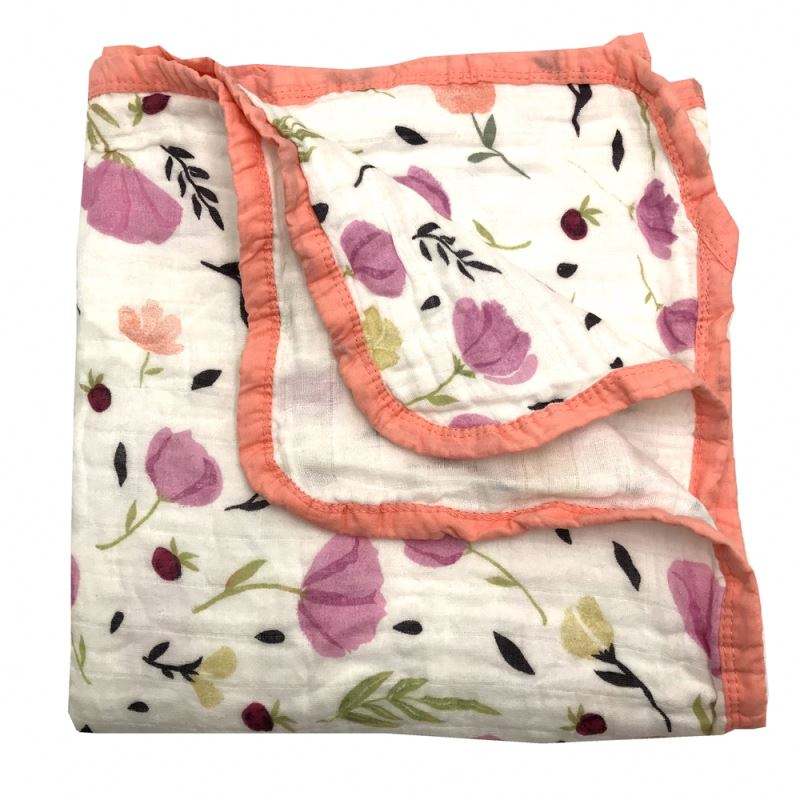 Babies Monthly Milestone Blanket Boy Girl Frame Photo Props Flannel