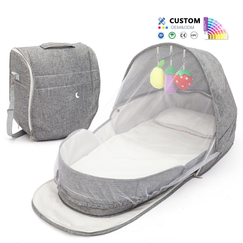 Foldable Unisex Soft Sleeping Protective Net Newborn Baby Mosquito Net