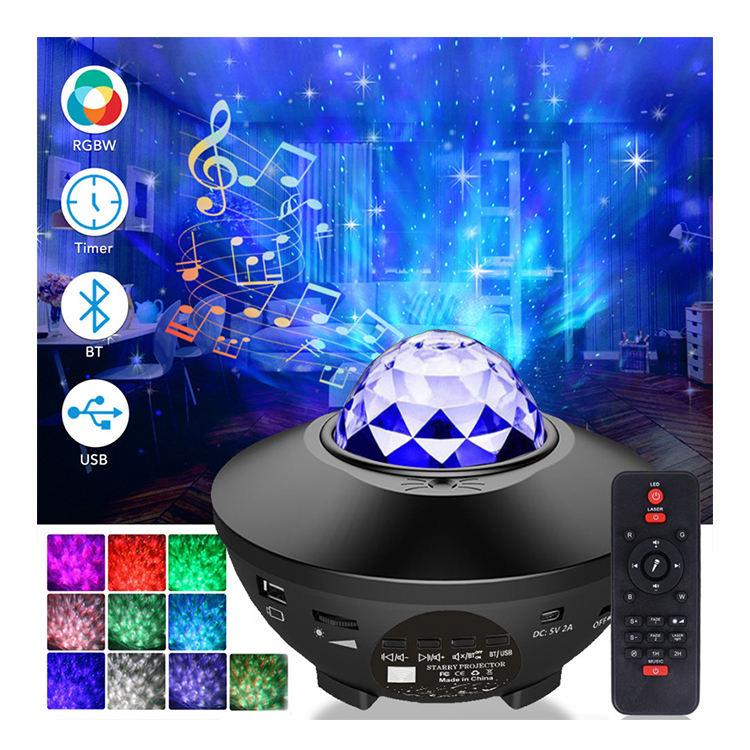 Room Decor Galaxy Starry Sky Mumoo Bear Star Projector Night Light Baby