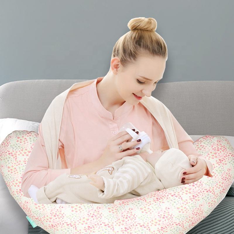 Large Support Breastfeeding Pillows for Mom Newborn Baby Digital
