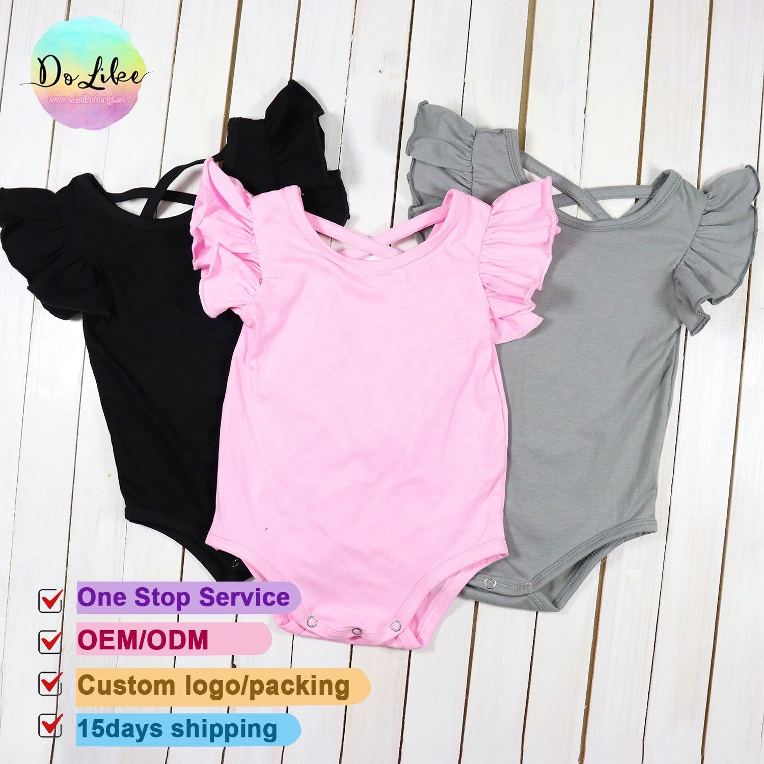 Baby Sleeveless Bodysuit Boy Girl Baby Onesie Romper Newborn Clothes