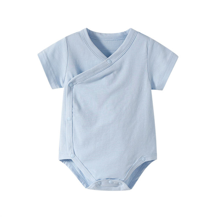 Printing Logo Organic Cotton Babies Onesies Newborn Infant Bodysuit