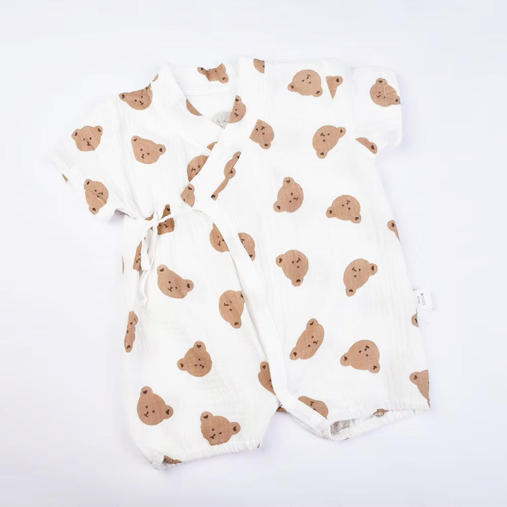 Baby Bodysuit Cotton Newborn Clothing Short Sleeve or Sleeveless Baby