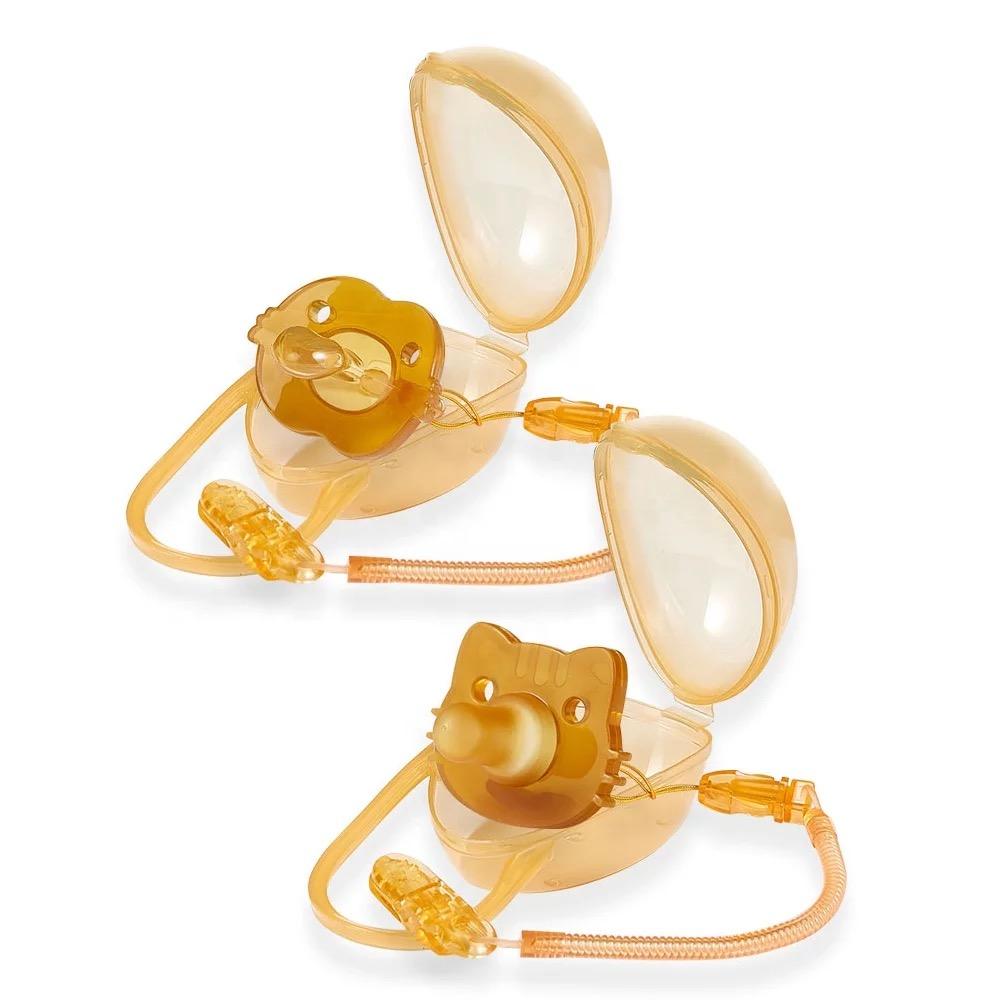 Baby Pacifier Cute Cartoon Infant Soother Breathable Airflow Baby