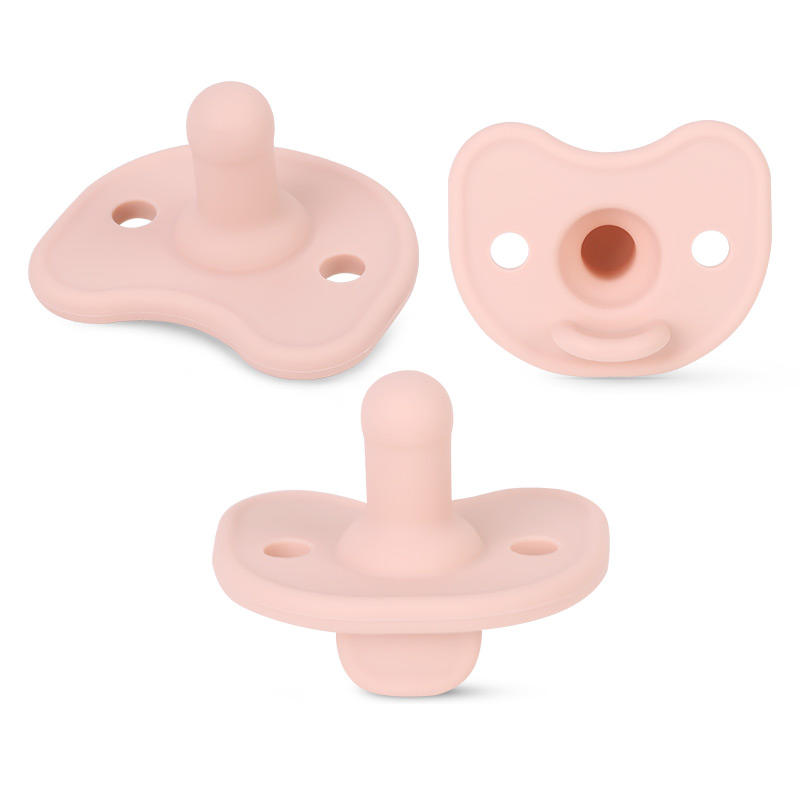Bpa Free Small Silicone Baby Dummy Pacifier Teething Toy for 0-24month