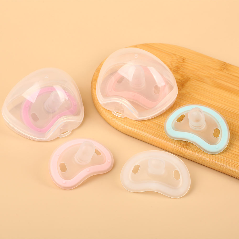 Silicone Baby Pacifier Handle BPA Free PP Material Small Arc Type Solid