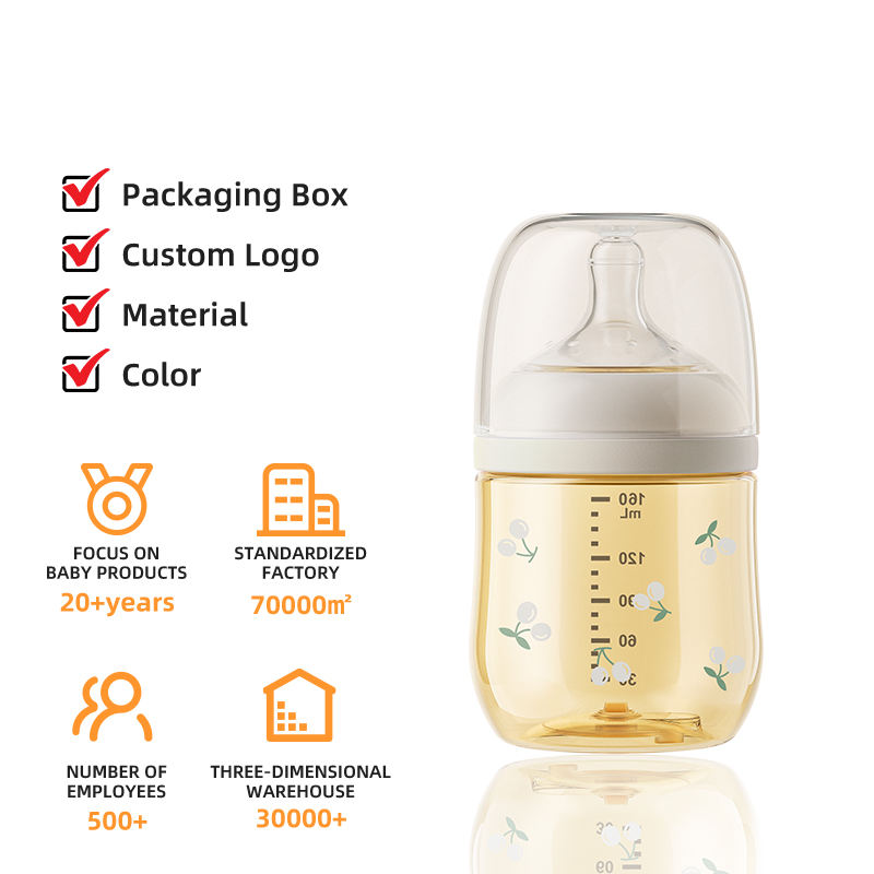 Baohui Bbet Latest Design Bottom Anti Inflation Supply Ppsu Baby Bottle