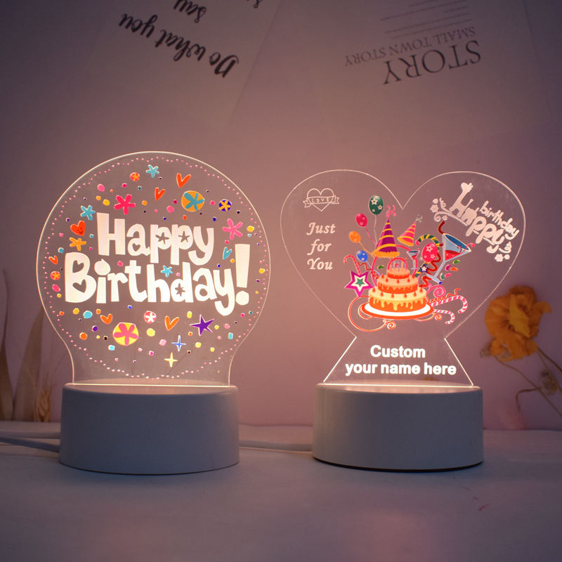 Happy Birthday Gift Party Decoration Sets Supplies Kids for Girlfriend