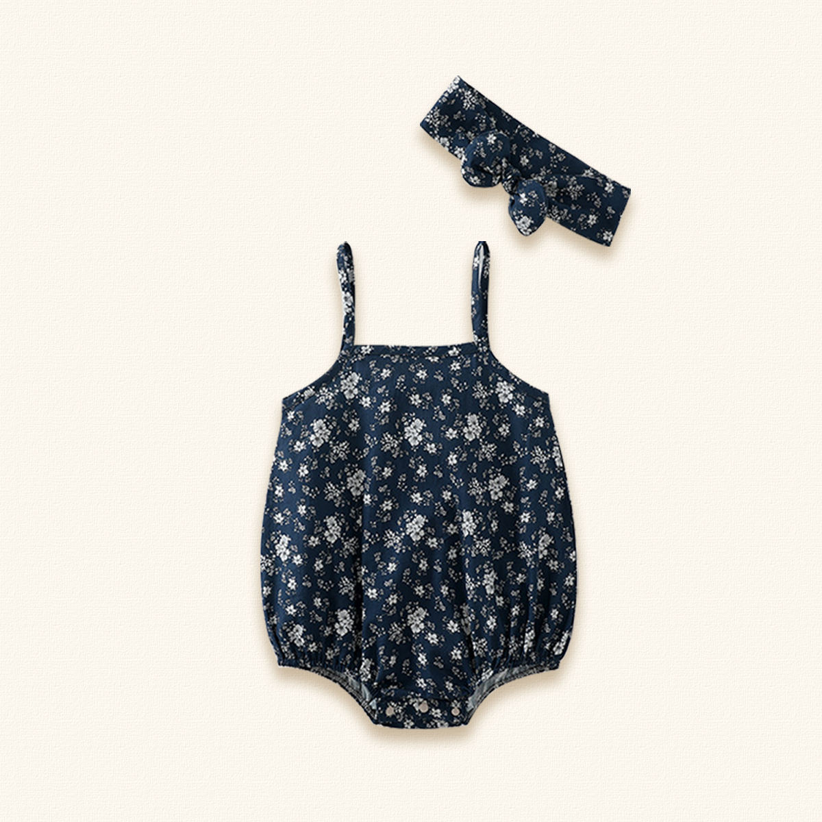 Baby Summer Children's Clothing Loose and Comfortable Suspender Romper