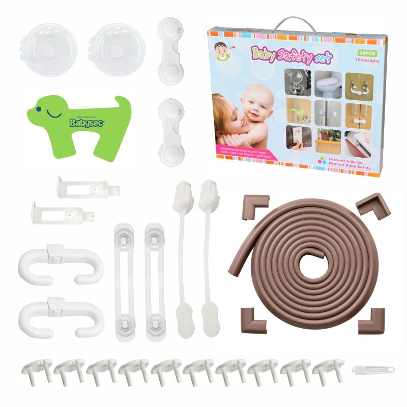 Baby Safety Kit Child Security Set Includes Corner Protectors